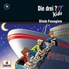 Ulf Blank - Die drei ??? Kids - Blinde Passagiere. Tl.76, 1 Audio-CD (Hörbuch)