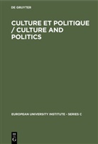 Lea Campos Boralevi, Maurice Cranston - Culture et Politique / Culture and Politics
