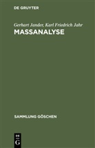 Karl Friedrich Jahr, Gerhart Jander - Maßanalyse