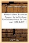 Sainte-claire devill, Henri Sainte-Claire Deville, Sainte-Claire Deville-H - These de chimi. etudes sur l
