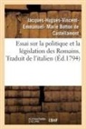 Botton de castellamo, Jacques-Hugues-V Botton de Castellamont, Jacques-Hugues-Vincent-Emmanuel- Marie Botton de Castellamont, Botton de Castellamont-J, Hendrik Jansen, François-Antoine Quétant - Essai sur la politique et la