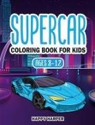 Harper Hall, Happy Harper, Harper Hall - Supercar Coloring Book