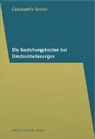 Constantin Greter - Die Gestehungskosten bei Umstrukturierungen
