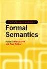 Maria (Universiteit Van Amsterdam) Dekker Aloni, Maria Aloni, Aloni Maria, Paul Dekker, Dekker Paul - Cambridge Handbook of Formal Semantics
