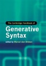 Marcel (City University of New York) Den Dikken, Marcel den Dikken - Cambridge Handbook of Generative Syntax