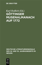 Karl Redlich - Göttinger Musenalmanach auf 1772