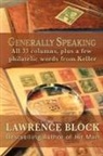 Lawrence Block - Generally Speaking