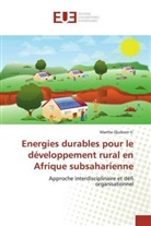 Marthe Djuikom V, Marthe Djuikom V. - Energies durables pour le développement rural en Afrique subsaharienne
