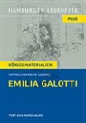 Gotthold Ephraim Lessing - Emilia Galotti von Gotthold Ephraim Lessing. Ein Trauerspiel in fünf Aufzügen. (Textausgabe)