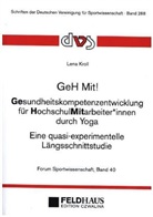 Lena Kroll - GeH Mit! Gesundheitskompetenzentwicklung für HochschulMitarbeiter*innen durch Yoga