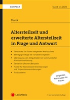 Erika Marek - Altersteilzeit und erweiterte Altersteilzeit in Frage und Antwort