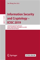 Ja Hong Seo, Jae Hong Seo, Jae Hong Seo - Information Security and Cryptology - ICISC 2019
