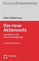 Heidel, Thomas Heidel, Heidel (Dr.), Heidel (Dr.), Heriber Hirte, Heribert Hirte... - Das neue Aktienrecht, Handkommentar