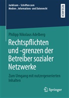 Philipp Nikolaus Adelberg - Rechtspflichten und -grenzen der Betreiber sozialer Netzwerke