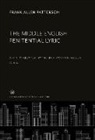 Frank Allen Patterson - The Middle English Penitential Lyric