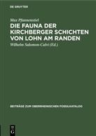 Max Pfannenstiel, Wilhelm Salomon-Calvi - Die Fauna der Kirchberger Schichten von Lohn am Randen