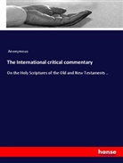 Anonymous - The International critical commentary