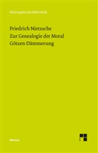 Friedrich Nietzsche, Claus-Artu Scheier, Claus-Artur Scheier - Zur Genealogie der Moral (1887). Götzen-Dämmerung (1889)