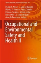 Pedro M. Arezes, J. Santos Baptista, João. S. Baptista, Mónica P. Barroso, Paula Carneiro, Patrício Cordeiro... - Occupational and Environmental Safety and Health II