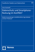 Anke Dieckhoff, Spiro Simitis (Prof. Dr. Dr.), Spiecker (Prof. Dr - Datenschutz und Smartphone-Nutzung im Konflikt?