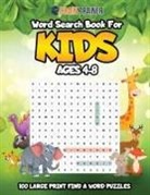 Brain Trainer - Word Search For Kids Ages 4-8 - 100 Large Print Find A Word Puzzles