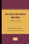 Cornelius Castoriadis, David Ames Curtis - Political and Social Writings
