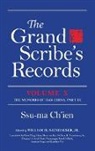Ssu-ma Ch'ien, Ssu-Ma Ch''ien, William H Nienhauser, William H. Nienhauser, William H Nienhauser, William H. Nienhauser - Grand Scribe''s Records, Volume X