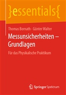 Thoma Bornath, Thomas Bornath, Günter Walter - Messunsicherheiten - Grundlagen
