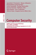 Habtamu Abie, Mano Athanatos, Manos Athanatos, Ernesto Damiani, Apostolos Fournaris, Apostolos P. Fournaris... - Computer Security