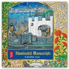 Flame Tree Publishing, Flame Tree Studio - British Library Illuminated Manuscripts Wall Calendar 2021 Art
