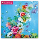 Flame Tree Publishing, Nel Whatmore, Flame Tree Studio - Blooms By Nel Whatmore Wall Calendar 2021 (Art Calendar)