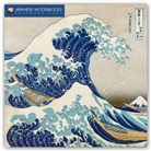 Flame Tree Publishing - Japanese Woodblocks Wall Calendar 2021 (Art Calendar)