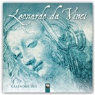 Flame Tree Publishing, Leonardo da Vinci, Flame Tree Studio - Leonardo Da Vinci Wall Calendar 2021 (Art Calendar)