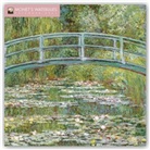 Flame Tree Publishing, Claude Monet - Monet''s Waterlilies Wall Calendar 2021 (Art Calendar)