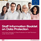 GD e V, GDD e V, GDD e.V. - Mitarbeiterinformation Datenschutz (Europa Ausgabe engl.)