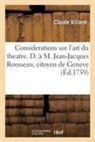 Claude Villaret, Villaret-c - Considerations sur l art du
