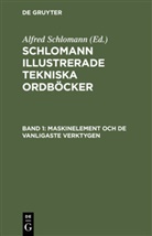 Torste Jung, Torsten Jung, Alfred Schlomann - Schlomann Illustrerade Tekniska Ordböcker - Band 1: Maskinelement och de vanligaste Verktygen