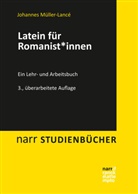 Johannes Müller-Lancé, Prof Dr Johannes Müller-Lancé, Prof. Dr. Johannes Müller-Lancé - Latein für Romanist*innen; .