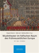 Heiko Laß, Matthias Müller, Margret Scharrer - Musiktheater im höfischen Raum des frühneuzeitlichen Europa