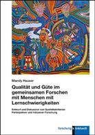 Mandy Hauser - Qualität und Güte im gemeinsamen Forschen mit Menschen mit Lernschwierigkeiten