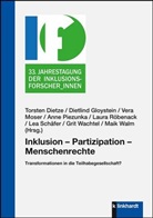 Torsten Dietze, Dietlin Gloystein, Dietlind Gloystein, Vera Moser, Vera Moser u a, Anne Piezunka... - Inklusion - Partizipation - Menschenrechte