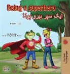 Kidkiddos Books, Liz Shmuilov - Being a Superhero (English Urdu Bilingual Book)