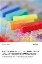 Cathrin Esser - Wie sexuelle Vielfalt im gymnasialen Sexualunterricht behandelt wird. Diskriminierungen mit Schulbüchern entgegenwirken