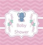 Lulu And Bell - Pink baby shower guest book (Hardcover)