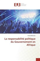 Franck Behanzin - La responsabilité politique du Gouvernement en Afrique