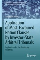 Tanjina Sharmin - Application of Most-Favoured-Nation Clauses by Investor-State Arbitral Tribunals