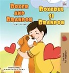 Kidkiddos Books, Inna Nusinsky - Boxer and Brandon (English Romanian Bilingual Book)