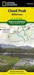 National Geographic Maps, National Geographic Maps - Trails Illust - Cloud Peak Wilderness Map