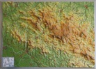 Mario Engelhardt, Andréf Markgra, André Markgraf, Georelief Dresden, georelief GbR - Bayerischer Wald Reliefkarte klein 1:275.000