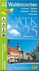 Landesam für Digitalisierung Breitband un, Landesamt für Digitalisierung Breitband un, Breitband und Vermessung Landesamt für Digitalisierung - ATK25-G16 Waldmünchen (Amtliche Topographische Karte 1:25000)